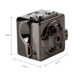 HD 1080P mini DV kamera/fotoaparát - SPYQ8 1