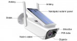 Solární WIFI bezpečnostní kamera - SG5000 I
