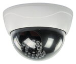Atrapa CCTV profi DOME kamery s IR LED 1