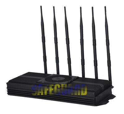 Profesionálna rušička GSM/3G/4G/Wifi/GPS signálu - 80W