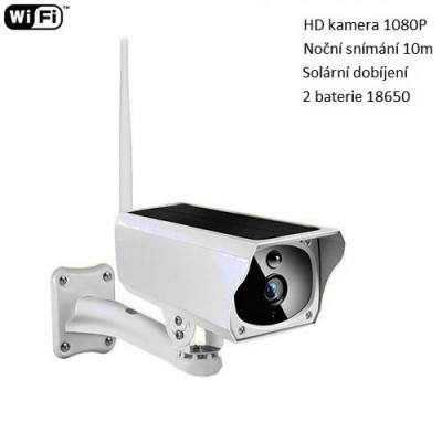 Solární WIFI/HOTSPOT bezpečnostní kamera - SG4000