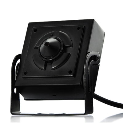 Miniatúrne profi farebná kamera s dierkovým objektívom