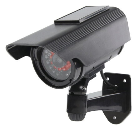 Atrapa CCTV kamery solární s IR LED
