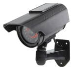 Atrapa CCTV kamery solárne s IR LED