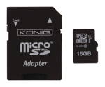 Paměťová karta microSDHC 16GB class 10