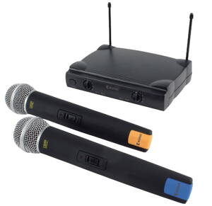 Bezdrátový mikrofonní systém, 2 mikrofony
