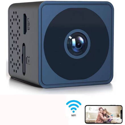WiFi mini kamera s SD rekordérom a IR LED prisvetlením HD1080P