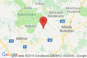 Google map: Ledce-Kadlín